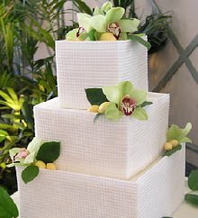 tropica weddin cake green orhids tropica weddin cake green orhids