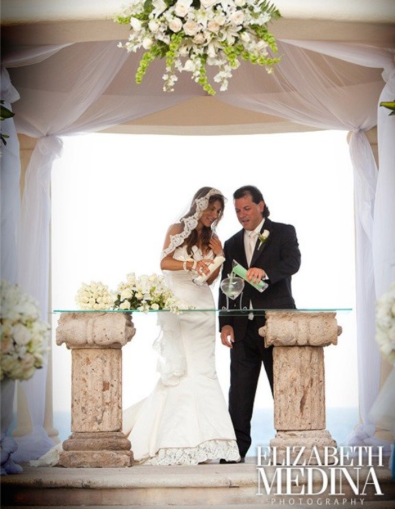 Cancun Stylish Beach Weddings Cancun Luxury Beach Sand Ceremony