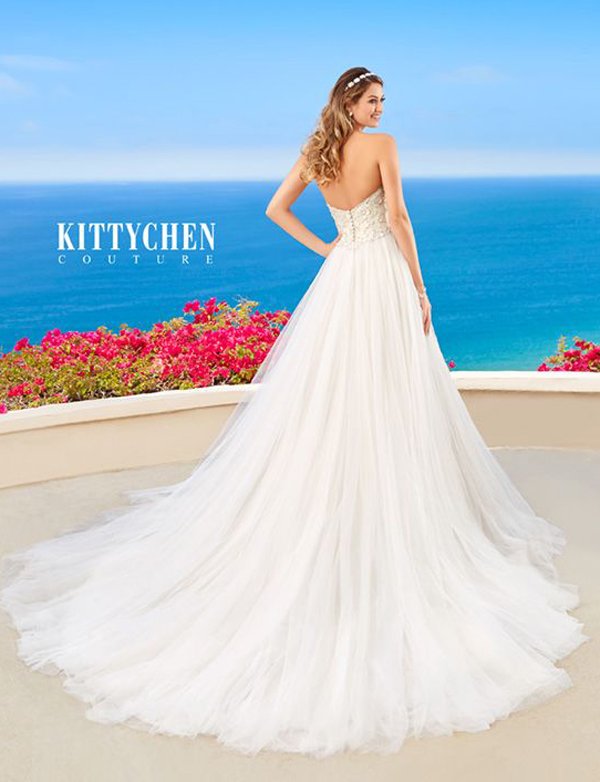 Luxury Cancun Destination Wedding Dresses by KittyChen Couture - Zoe 2