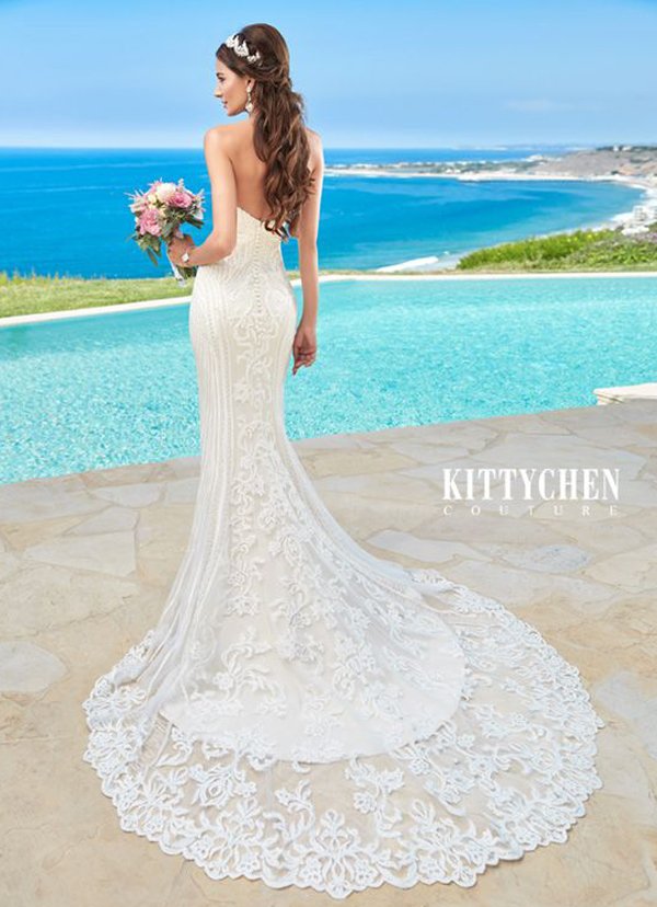 Luxury Caribbean Wedding Dresses by Kitty Chen Couture - Alvina 4