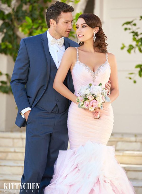 Luxury Caribbean Wedding Dresses by KittyChen Couture - Paloma