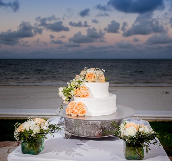 Moon Palace Custom wedding cake
