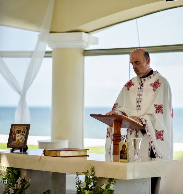 Moon Palace Greek Orthodox Ocean Front Gazebo Ceremony 9