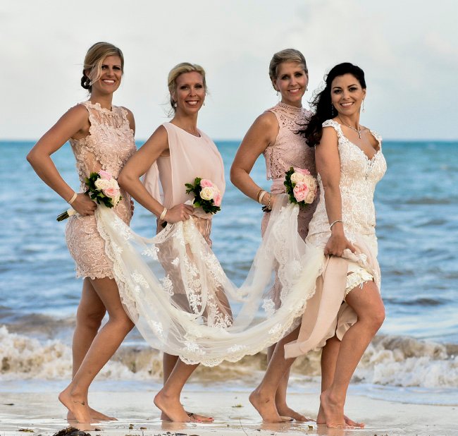 2017 Stlylish Moon Palace Wedding Beach Bridal Photos 8_ By Weddings Romantique