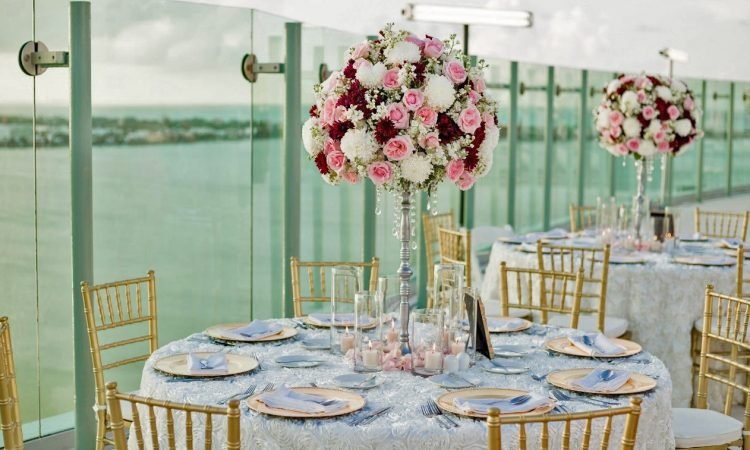 Beach-Palace Wedding Custom Reception Decorations by Weddings Romantique