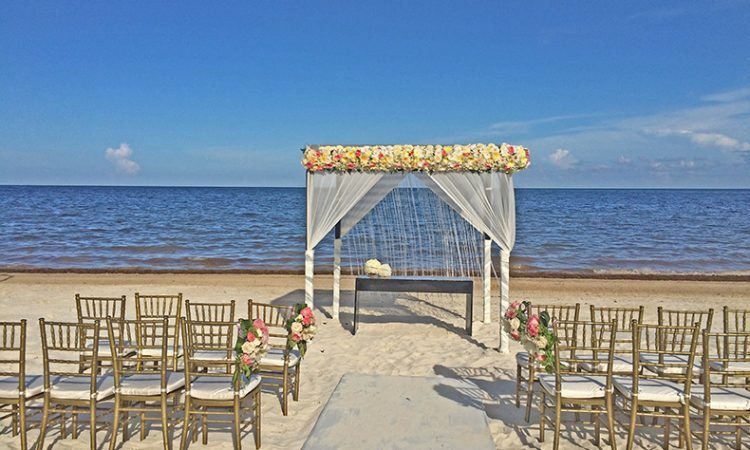 Cancun Moon Palace Resorts Beach Wedding Venue Location_Weddings Romantique