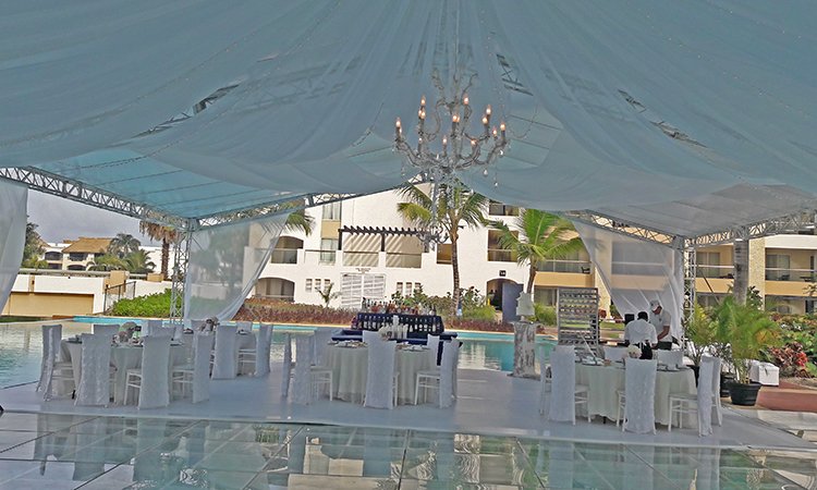 Hard Rock Hotel Punta Cana Weddings_Canal Venue Location Reception set up
