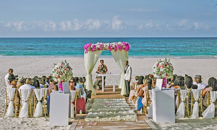 Hard Rock Hotel Punta Cana Weddings_Luxury Beach Wedding Ceremony Decorations