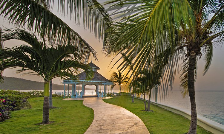 Moon Palace Jamaica Grande Weddings Resort Wedding Gazebo Venues Entrance