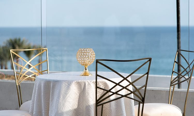 Los Cabos Le Blanc Weddings_ Cocktail Hour Set up