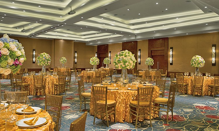 Secrets Playa Mujeres Weddings_Luxury Ballroom Reception Decorations